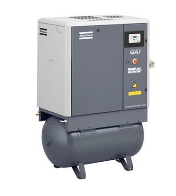 GA7 VSD 75KW 산업적 송풍기 솔루션, 안정적 석유 주입된 스크류 공기 압축기