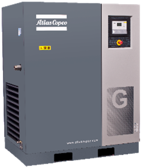 55 kw 아틀라스 코프코 Ｇ 시리즈, 회전유 주입된 스크류 공기 압축기 G55 1